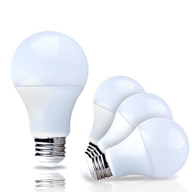 HL A19 11W LED Bulbs 75W Equivalent, 1100lm Soft White(2700k) E26 Base Dimmable UL Listed, 4 Pack