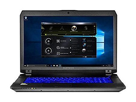 Eluktronics P670RS-G Premium VR Ready G-SYNC Gaming Laptop - Intel Core i7-6700HQ Quad Core Windows 10 Home 8GB GDDR5 NVIDIA GeForce GTX 1070 17.3” Full HD IPS 512GB Performance SSD 16GB DDR4 RAM