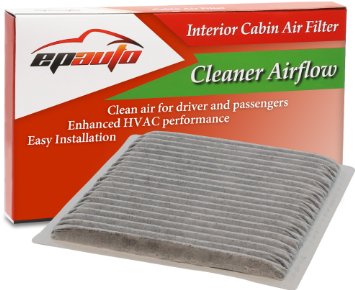 EPAuto CP846 CF9846A Subaru  Toyota Replacement Premium Cabin Air Filter includes Activated Carbon