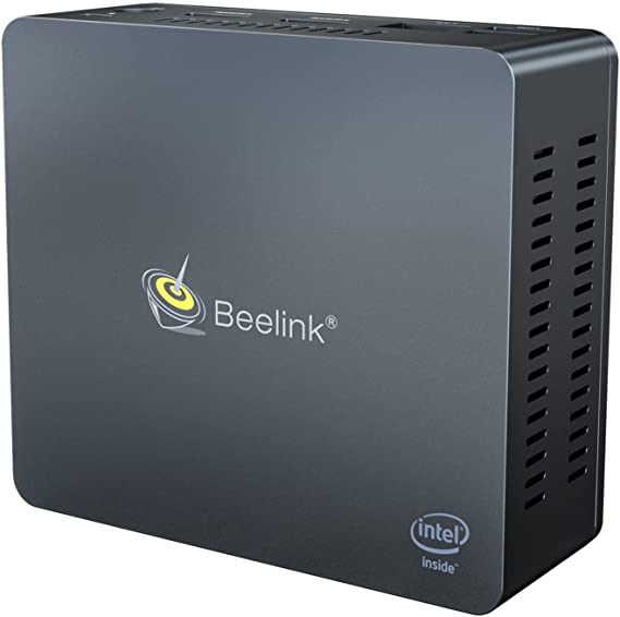 Mini PC Windows 10 Pro, Beelink Mini Computers with Processor J3455, Desktop PC 8GB DDR3L 128GB SSD, Mini Desktop Computers with Dual HDMI Fast Heat Dissipation Use for Home, Business