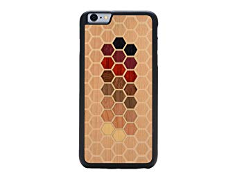 CARVED Hexagon Inlay iPhone 6/6s Plus Traveler Case