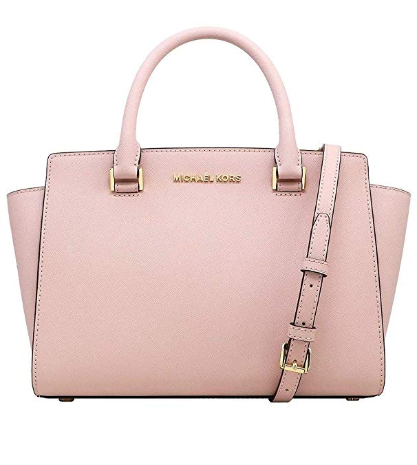 Michael Kors Women's Selma Medium Top-Zip Satchel