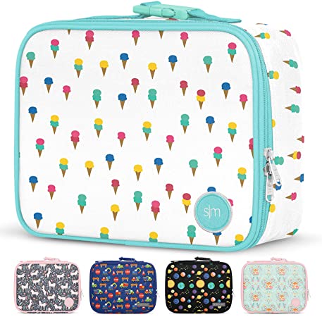 Simple Modern 3L Hadley Lunch Bag for Kids - Insulated Women's & Men's Lunch Box Ice Cream Cones