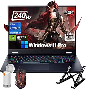 acer Predator Helios-Neo 18 Gaming Laptop - WQXGA IPS 240Hz, i9-14900HX, NVIDIA GeForce RTX 4080, 64 GB DDR5, 1 TB SSD, Backlit Keyboard, Wi-Fi 7, Windows 11 Pro, w/cefesfy Accessories