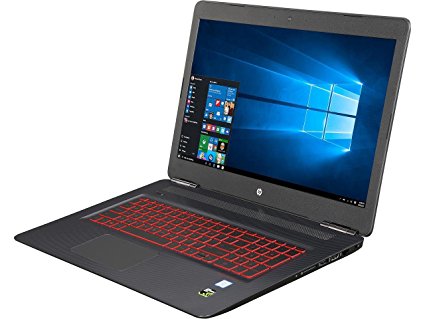 HP OMEN 17.3-inch Gaming Laptop: Core i7-7700HQ, NVIDIA GeForce GTX 1050 Ti, 16GB RAM, 256GB SSD   1TB HDD, Full HD