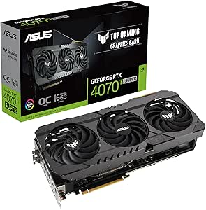 ASUS TUF Gaming GeForce RTX™ 4070 Ti SUPER OG OC Edition Gaming Graphics Card (PCIe 4.0, 16GB GDDR6X, DLSS 3, HDMI 2.1a, DisplayPort 1.4a)