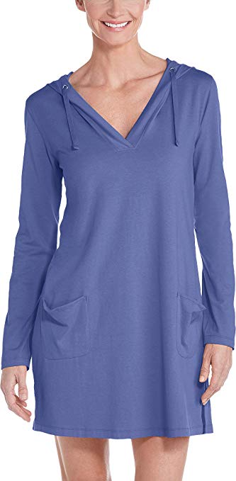 Coolibar UPF 50  Women's Beach Cover-Up Dress - Sun Protective