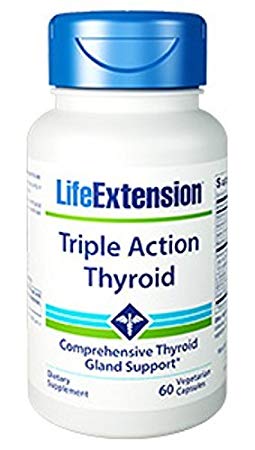 Triple Action Thyroid 60 Vegetarian Capsules-Pack-2