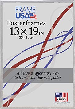 Frame USA Hardboard Poster Frame Frames, 13 x 19, Clear
