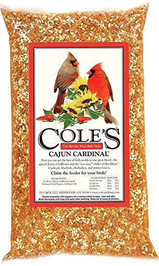 Cole's CB20 Cajun Cardinal Blend Bird Seed, 20-Pound