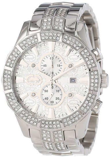 Marc Ecko Men's E22569G1 The M-1 Silver Stainless Steel Watch