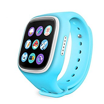 Kids Smartwatch, KINGEAR K6 Children Anti-lost Smart Watch with GPS Tracker-Blue