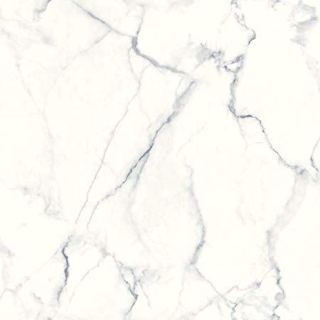 Carrara Marble Repositionable and Removable Peel and Stick Wallpaper