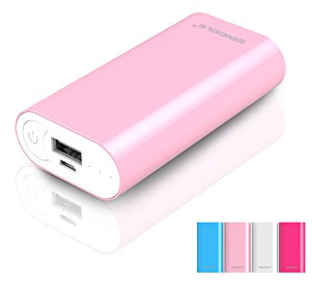 SINOELE 5000mAh Portable Cell Phone Charger External Battery Charger Ultra Slim power bank Portable Battery USB Charger For Apple iPad iPhone 6s, 6s Plus, Samsung Galaxy LG HTC Motorola.