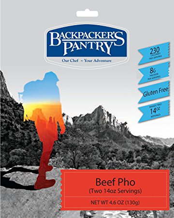 Backpacker's Pantry Beef Pho, Two Serving Pouch