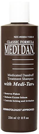 Medi-Dan Classic Medicated Dandruff Treatment Shampoo, 8 fl oz