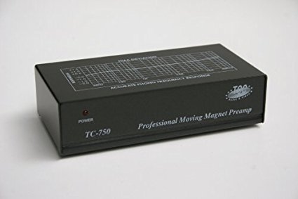 TCC TC-750 BLACK Audiophile Phono Preamp, Pre-amp (Preamplifier)