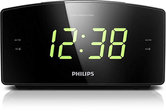 Philips Big display Clock Radio, AJ3400/12