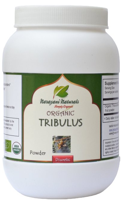 Organic Tribulus (400 gms powder) - 100% EU Certified organic