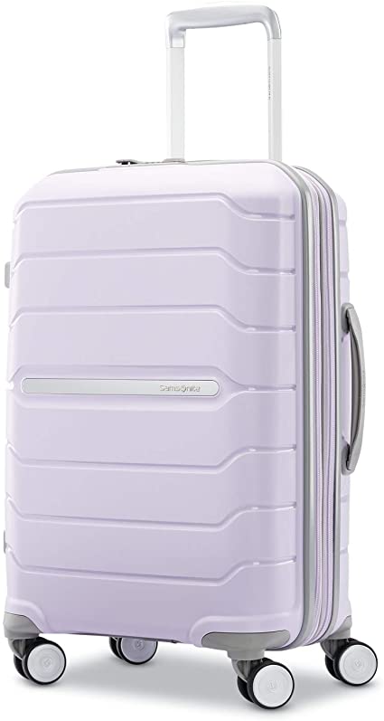 Samsonite Freeform Hardside Expandable with Double Spinner Wheels, Lilac, Carry-On 21-Inch