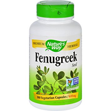 Nature's Way - Fenugreek Seed, 610 mg, 180 Capsules