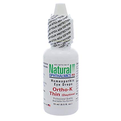 Natural Ophthalmics Ortho K Set : Thin (Day) & Thick (Night), One Each