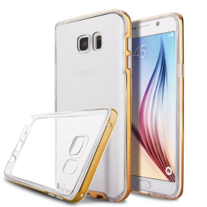 Galaxy Note 5 Case Myrianntm Anti-slip Inner Protective Impact Ultra-thin Slim Premium TPU Hybrid Shock-proof Soft Transparent Crystal Clear Case Cover for Samsung Galaxy Note 5 Gold