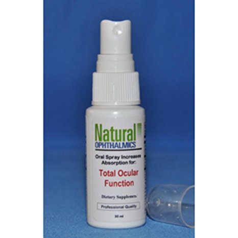 Natural Ophthalmics Total Ocular Function Oral Spray, 30 ml