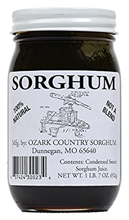 Pure Missouri Ozark Country Sorghum (1 Pint Jar)