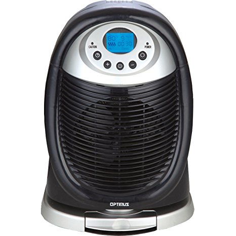 Optimus H-1411 Digital Oscillating Heater and Fan