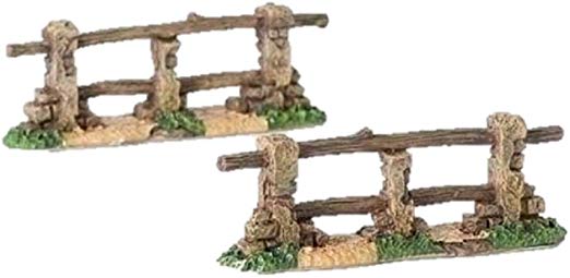 Fontanini Fences Italian Nativity Village Accessory Figurines Set of 2