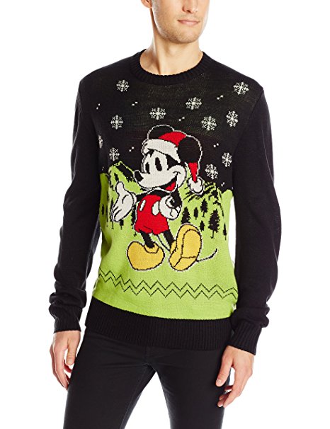 Disney Men's Holiday Mouse Sweater
