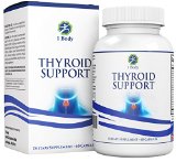 Thyroid Support Supplement - Vegetarian - natural blend of Vitamin B12 Iodine Zinc Selenium Ashwagandha Root Copper Coleus Forskohlii and more - 30 Day Supply