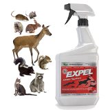 Expel Natural Animal Repellent and Mice Repellent - Ready to Use Weatherproof - 32oz Easy Spray Bottle - Money-Back Guarantee