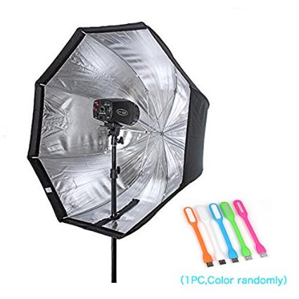 Godox 47"/120cm Umbrella Octagon Softbox Reflector with Carrying Bag for Portrait or Product Photography  HuiHuang free gift
