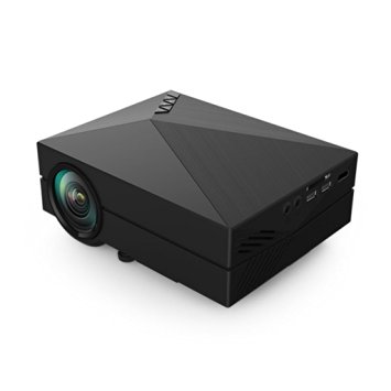 Taotaole 1000 Lumens Native 800x480 LED Home Theater Movie Projector HDMI VGA/USB/AV/TV Support 1080p