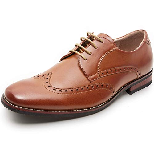 Men's Classic Cap Toe Leather Lined Oxford Dress Shoes