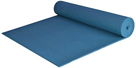 Yoga Accessories Extra Wide and Extra Long 1/4'' Deluxe Yoga Mat