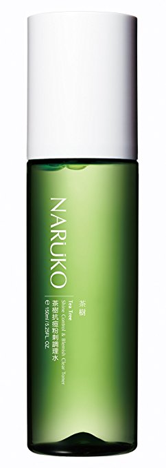 Naruko Tea Tree Shine Control and Blemish Clear Toner, 5.07 Fluid Ounce