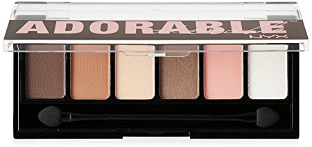 NYX Cosmetics The Adorable Shadow Palette, 0.21 Ounce