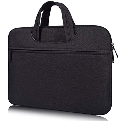 13 Inch Water Resistant Laptop Case Bag Fit 2018 MacBook Air 13 A1932, Dell XPS 13 9370, Lenovo Yoga 720/730 13, Huawei MateBook X Pro 13.9, MacBook Pro 13 A1989 A1706 A1708 Protective Bag, Black