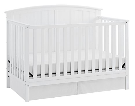 Storkcraft Steveston 4-in-1 Convertible Crib, White