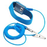 SODIALR Wireless Anti Static Discharge Band Ground Wrist Strap Belt - Sky Blue