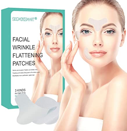 Facial Patches,Anti Wrinkle Patches,Facial Wrinkle Patches,Forehead Wrinkle Patches,Wrinkle Treatment Smoothing Wrinkle Patches Masks Pads for Men and Women