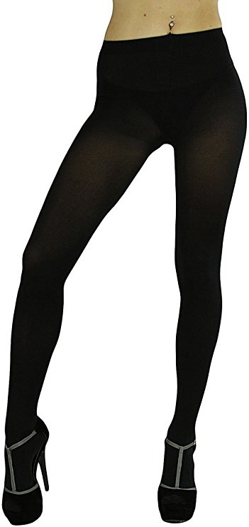 ToBeInStyle Women's Full Footed Panty Hose Leggings Tights Hosiery - Queen Size