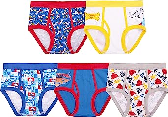 DC Comics Boys' League of Super-Pets 100% Combed Cotton 5-pk Briefs in Sizes 4, 6 and 8