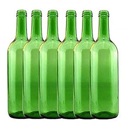 Home Brew Ohio 6 gal Bottle Set: Emerald Green Claret/Bordeaux (36 Bottles)