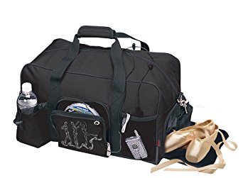 Horizon Dance 4366 Large Black Duffel Bag for Adults