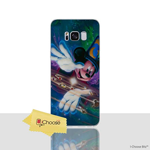 Galaxy S8 Disney Quote Silicone Phone Case / Gel Cover for Samsung Galaxy S 8 (S8/G950) / Screen Protector & Cloth / iCHOOSE / Solar