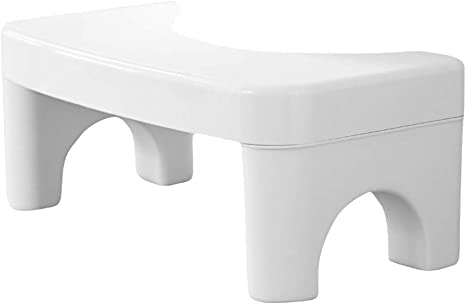 Riipoo Toilet Stool, Squatting Potty for Adult Kids, Bathroom Toilet Step Stool with 6.7 Inch Height